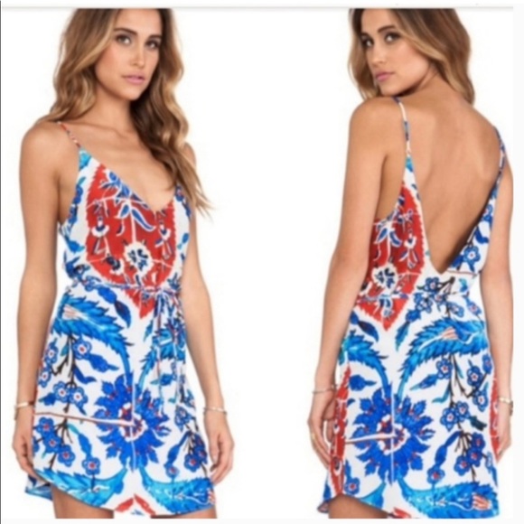 Rory Beca "Kaya" Silk Spaghetti Strap Dress - Picture 3 of 6